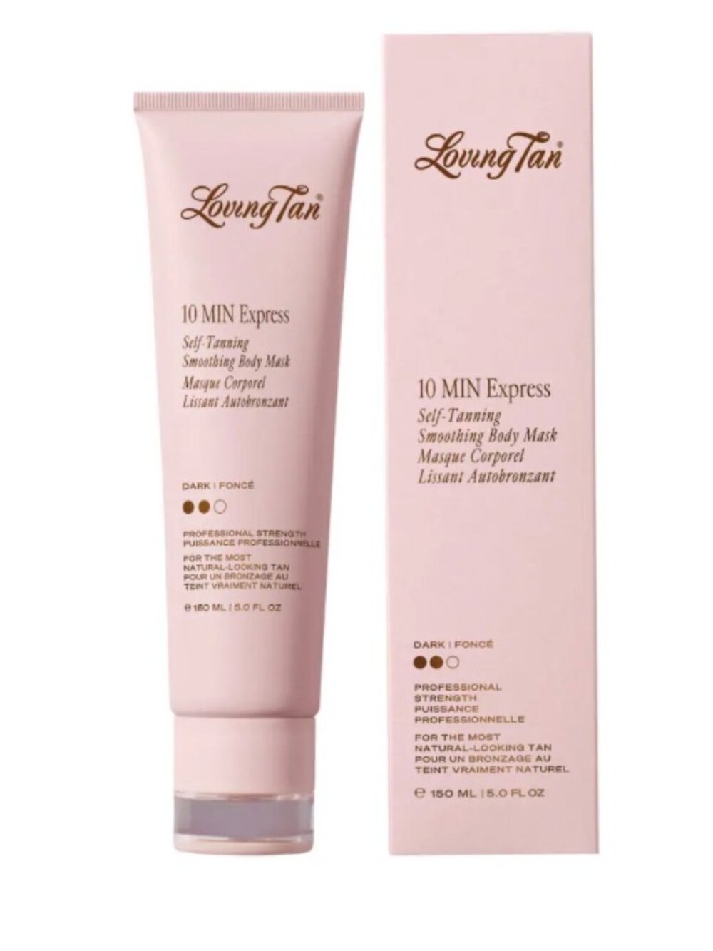 10 Min Express Self-Tanning Smoothing Body Mask - BRAND NEW